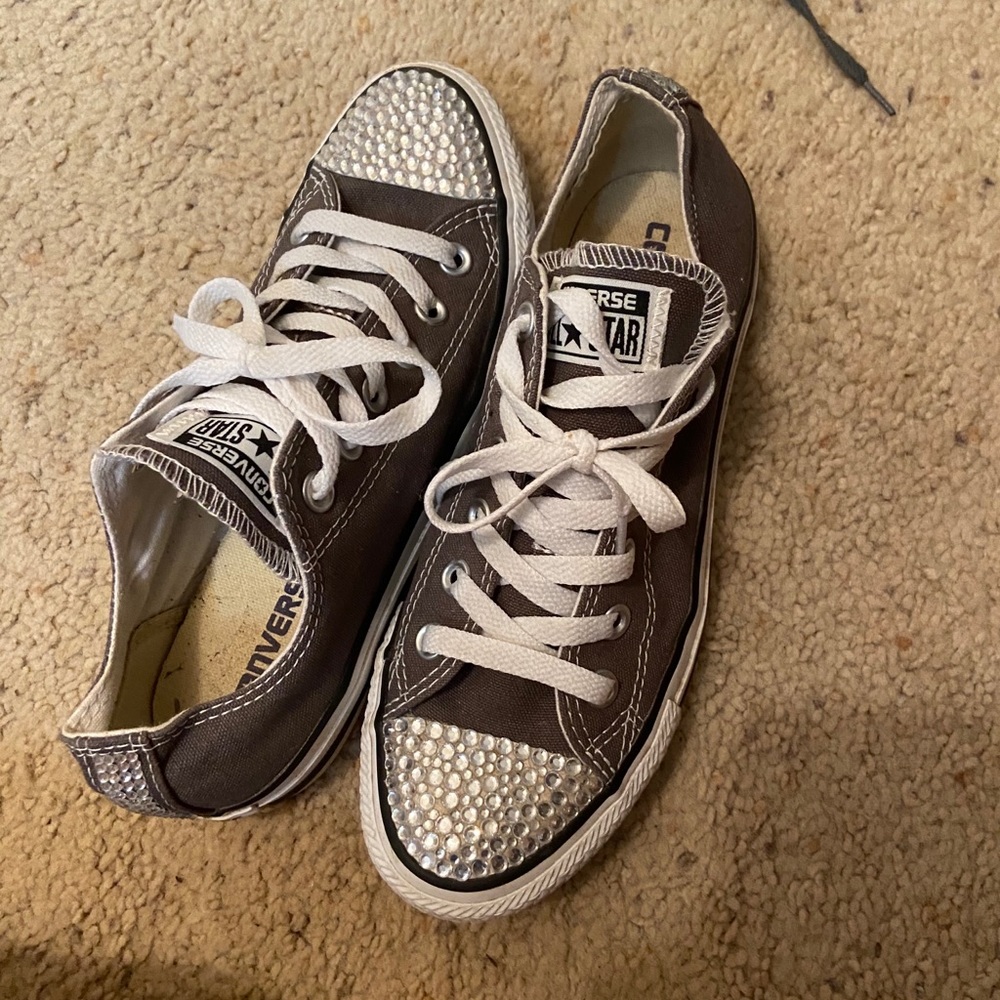 Converse bedazzled